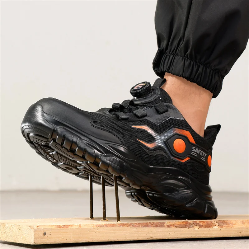 Work Boot Steel Toe - Chaussures de travail pour hommes à