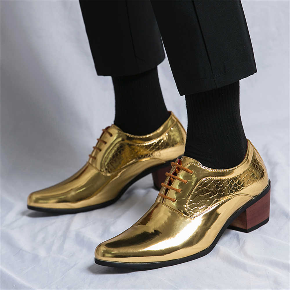 Men'S Shoes With Toes - Baskets habillées à talons pour hommes,