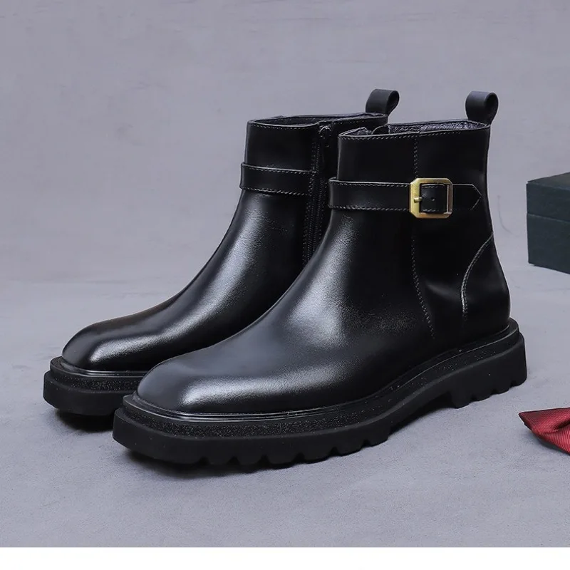 Men Shoes Oxford - Bottines Oxford rétro pour hommes, chaussures