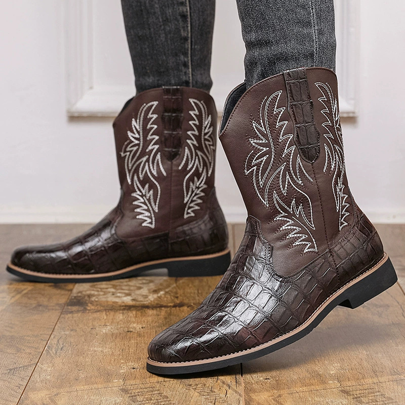 Men'S Shoes Crocs - Bottes de cowboy western pour hommes