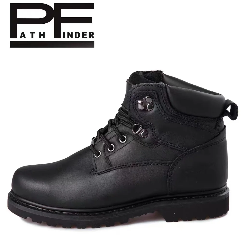 Pf – bottes de moto en cuir vé - Work Boot Steel Toe avis et prix