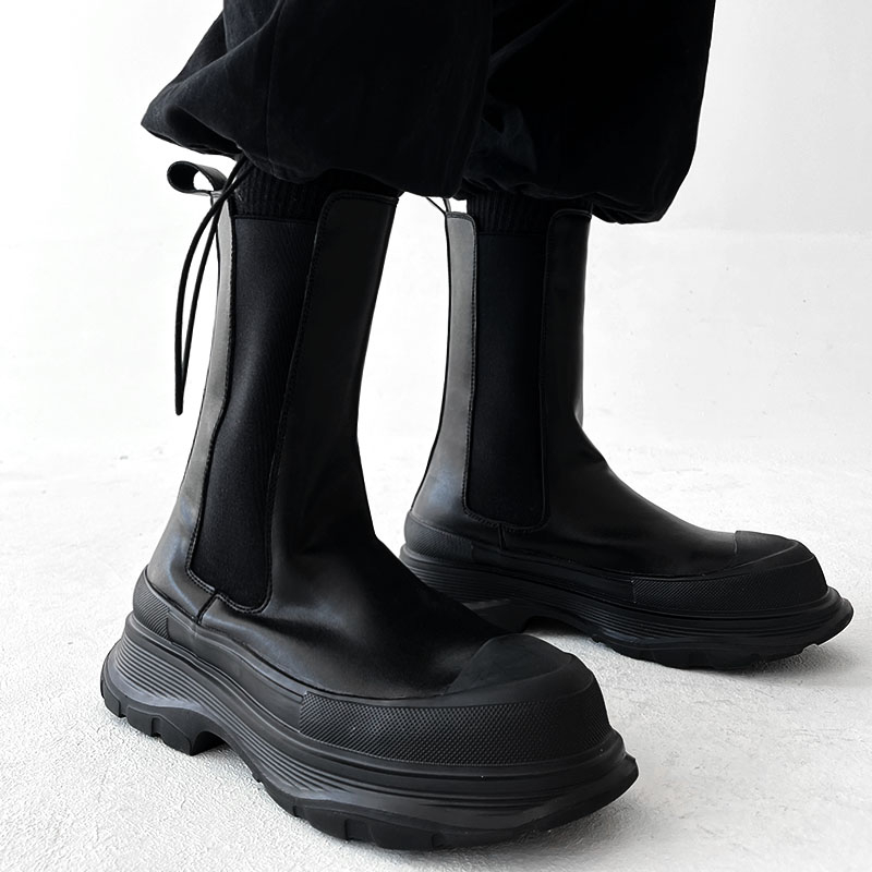 Bottes de scène pour hommes, c - Men'S Shoes Black And White avis et prix