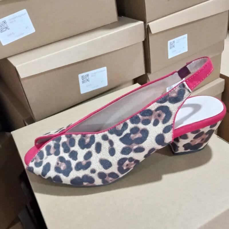 Sandales pour femmes à imprimé - Men'S Shoes With Toes avis et prix