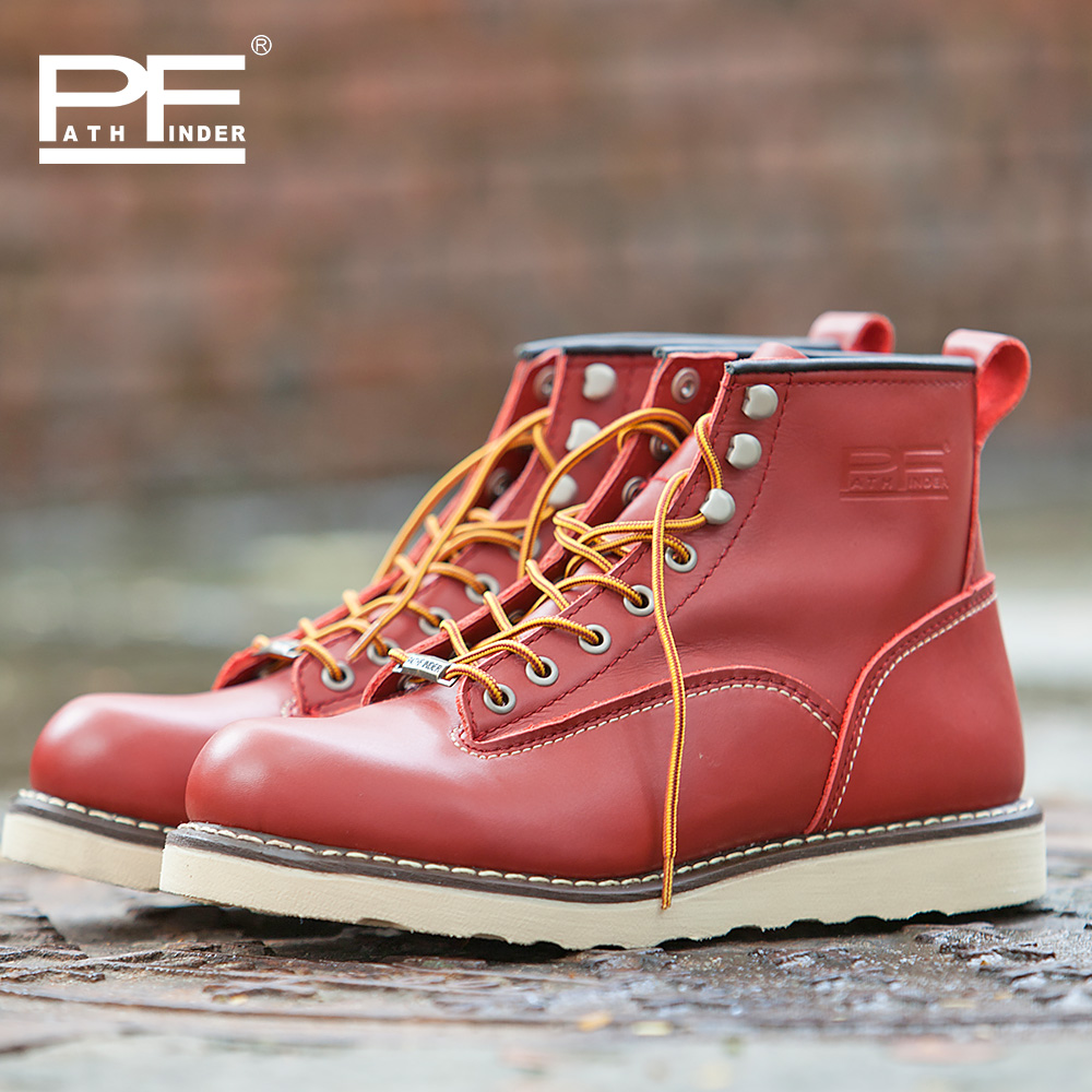 Bottes de moto en cuir véritab - Work Boot Steel Toe avis et prix
