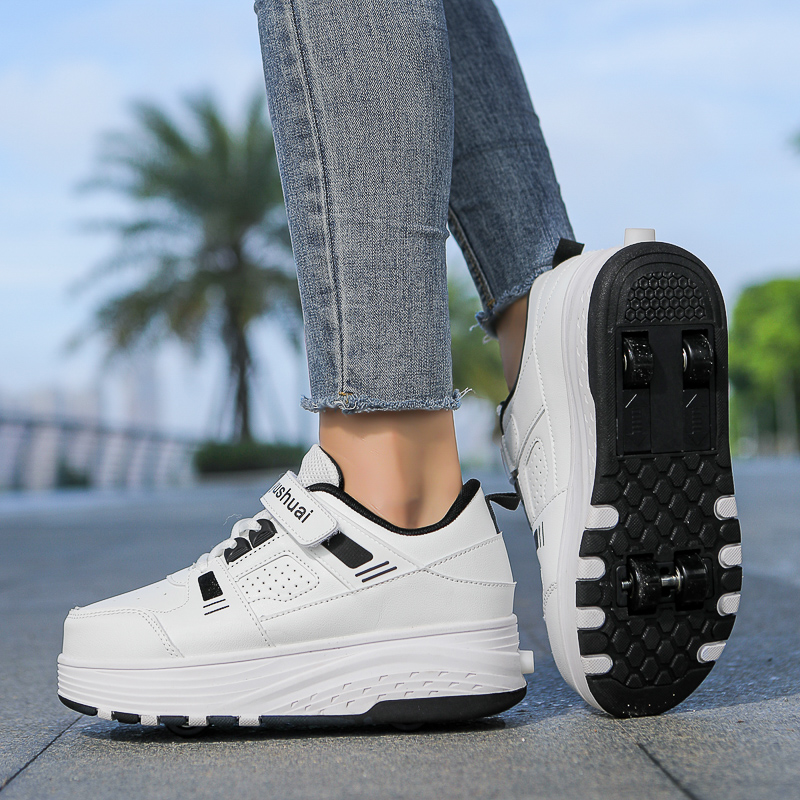 Chaussures à roulettes rétract - Men Shoes Sneakers avis et prix