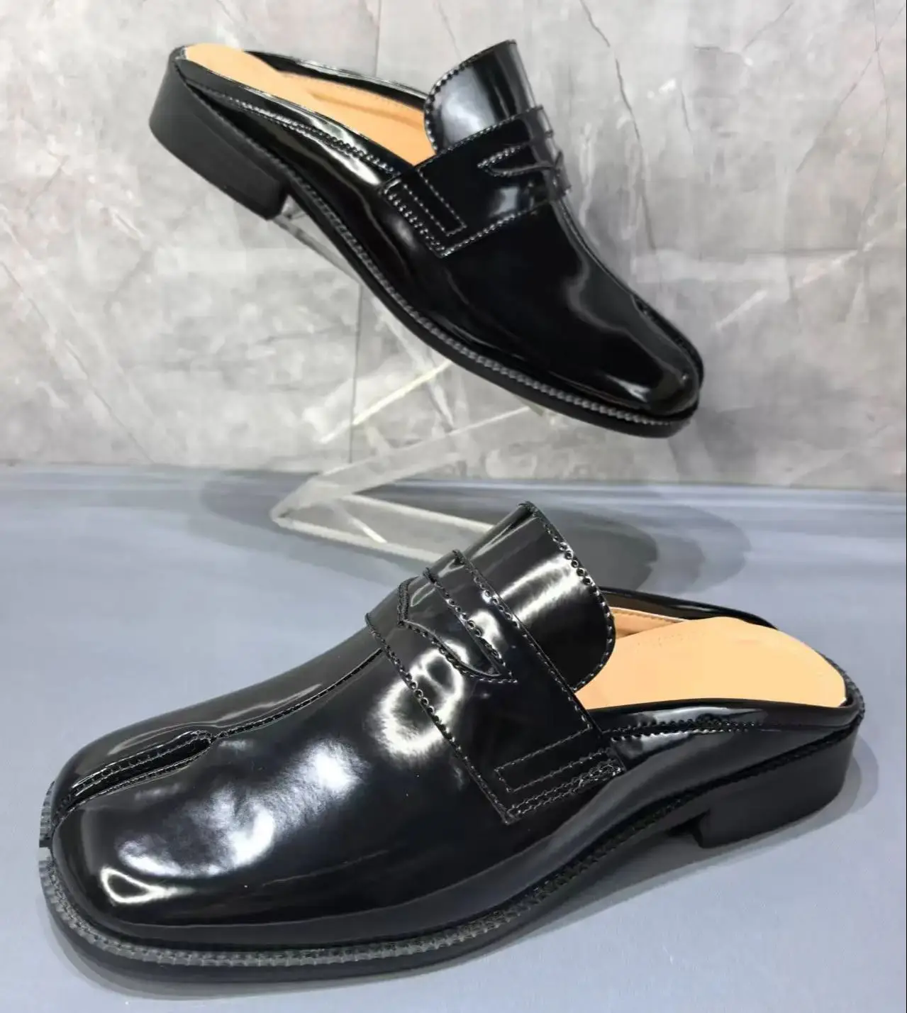 Bout fendu Tabi chaussons pour - Men'S Shoes With Toes avis et prix