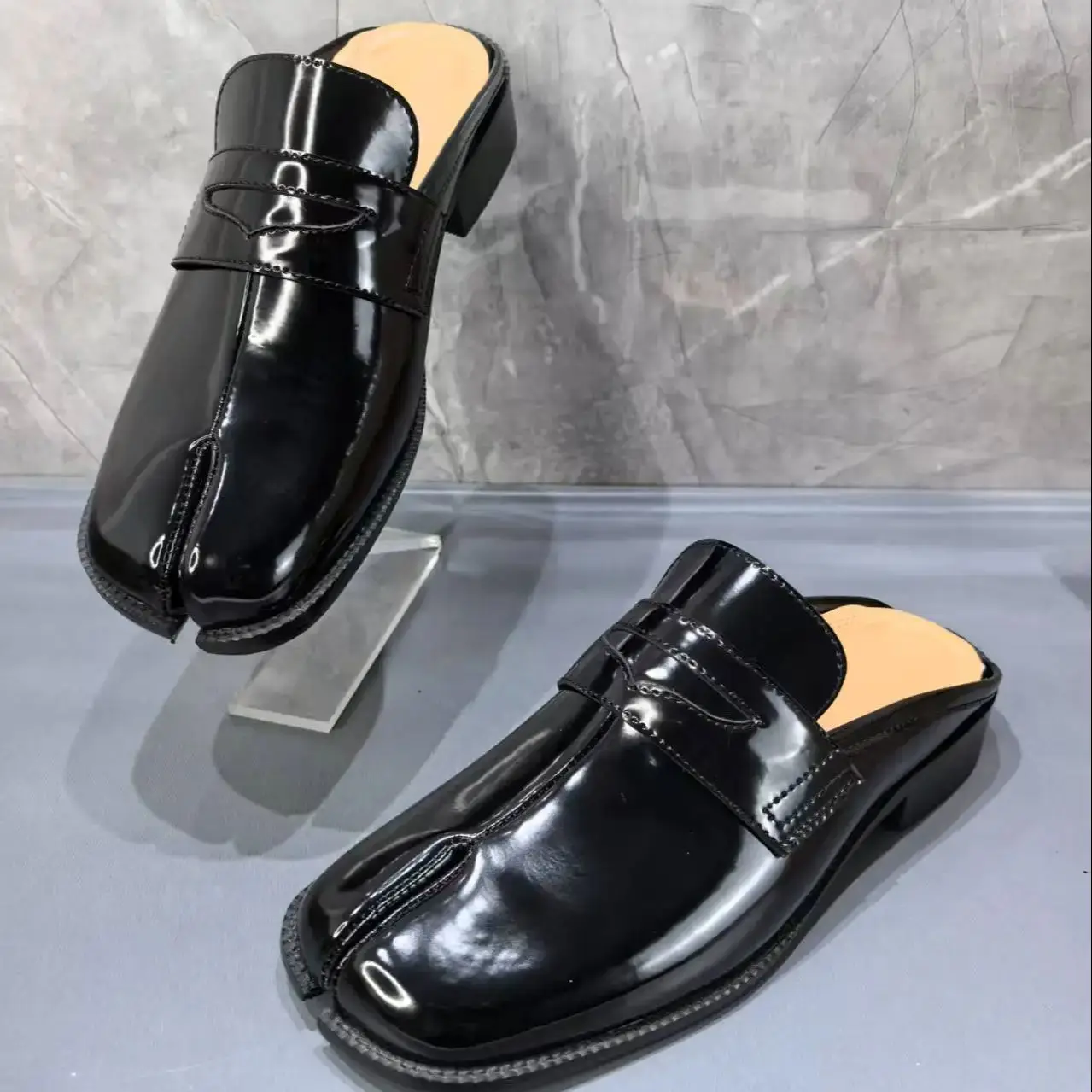 Bout fendu Tabi chaussons pour - Men'S Shoes With Toes avis et prix