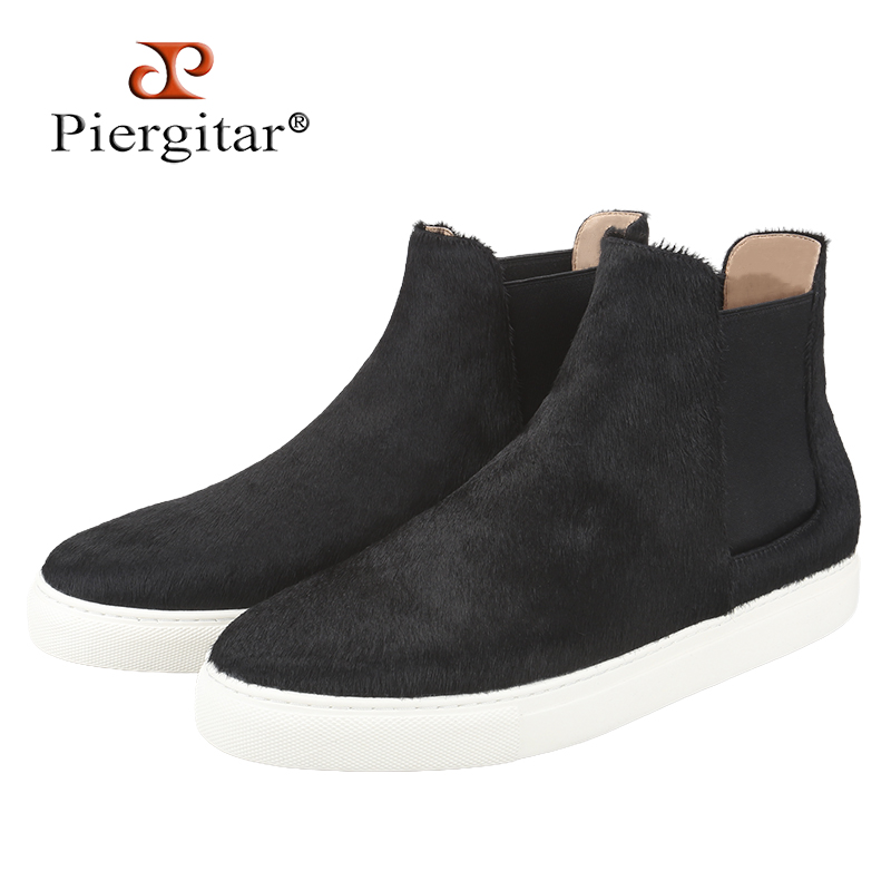 Piergitar – chaussures montant - Men'S Shoes Black And White avis et prix