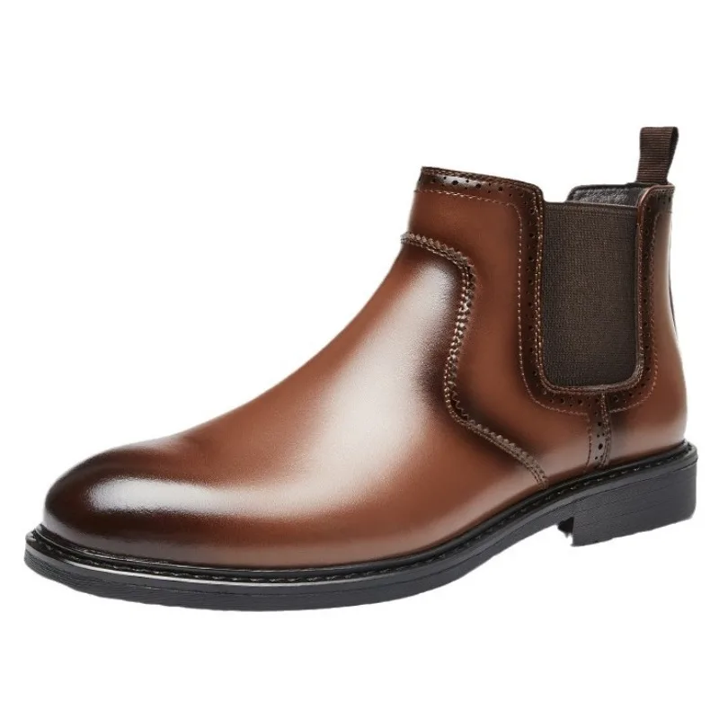 Bottes Oxford en cuir Vintage  - Men Shoes Oxford avis et prix