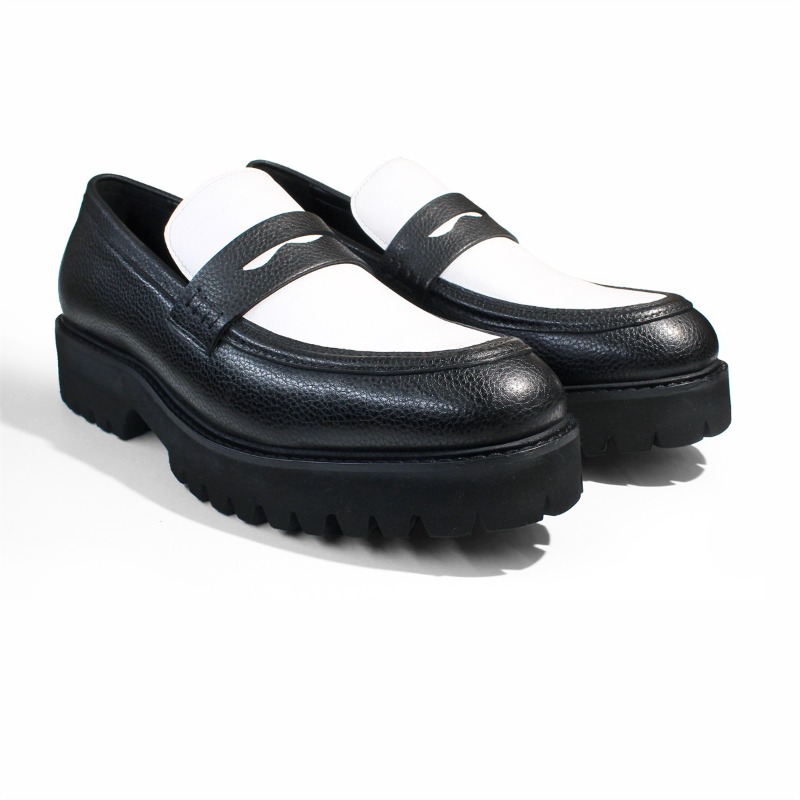 Chaussures tendance noires et  - Men'S Shoes Black And White avis et prix