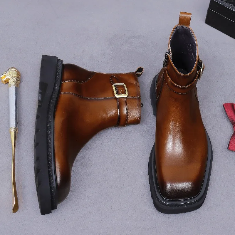 Bottines Oxford rétro pour hom - Men Shoes Oxford avis et prix