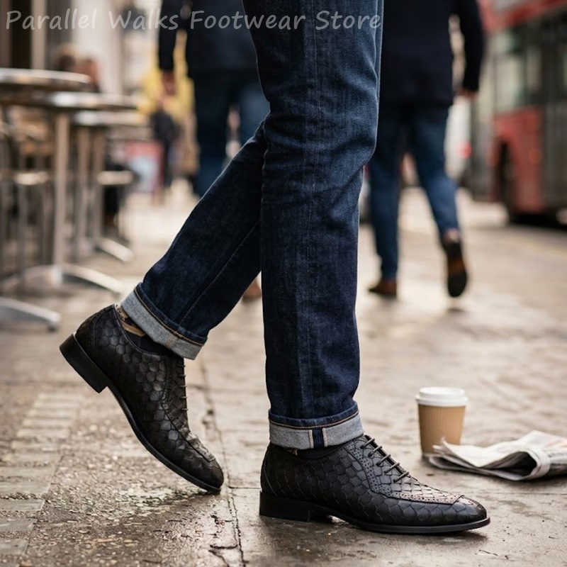 Chaussures Oxford pour hommes  - Men Shoes Oxford avis et prix