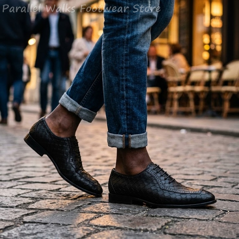 Chaussures Oxford pour hommes  - Men Shoes Oxford avis et prix